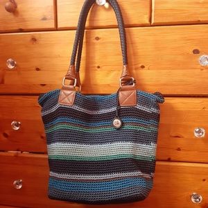 The Sak slouchy knit bag